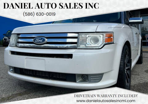 2012 Ford Flex for sale at Daniel Auto Sales Inc in Clinton Township MI