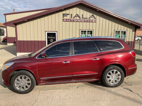2017 Buick Enclave for sale at Fiala Automotive in Howells NE