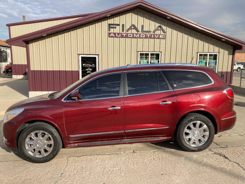 2017 Buick Enclave for sale at Fiala Automotive in Howells NE