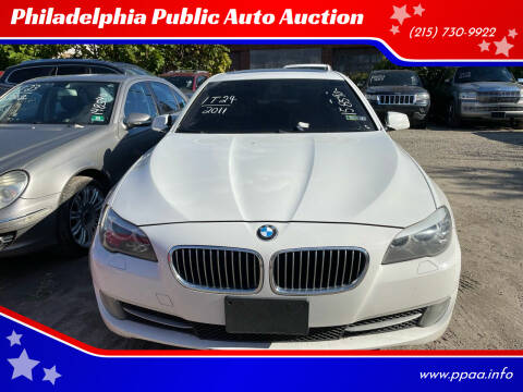 2011 BMW 5 Series for sale at Philadelphia Public Auto Auction in Philadelphia PA