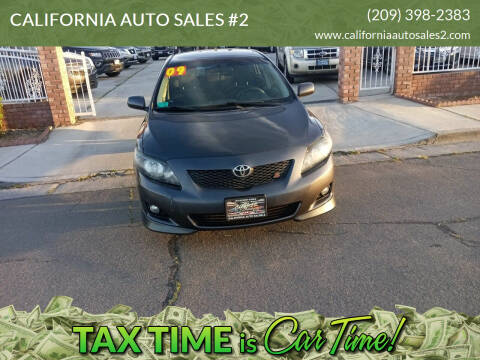 2009 Toyota Corolla for sale at CALIFORNIA AUTO SALES #2 in Livingston CA