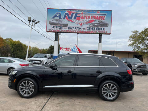 2018 Audi Q7 for sale at ANF AUTO FINANCE in Houston TX