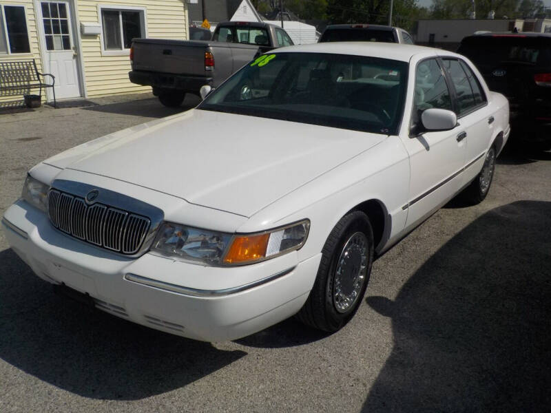 1998 Mercury Grand Marquis for sale at SEBASTIAN AUTO SALES INC. in Terre Haute IN