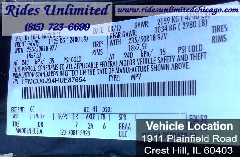 2017 Ford Escape Titanium