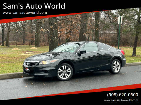 2012 Honda Accord for sale at Sam's Auto World in Roselle NJ