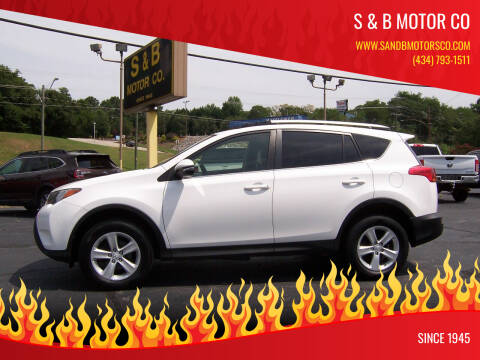 2013 Toyota RAV4 for sale at S & B MOTOR CO in Danville VA