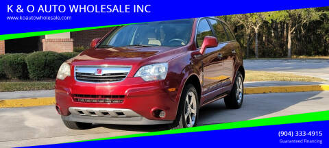2009 Saturn Vue for sale at K & O AUTO WHOLESALE INC in Jacksonville FL