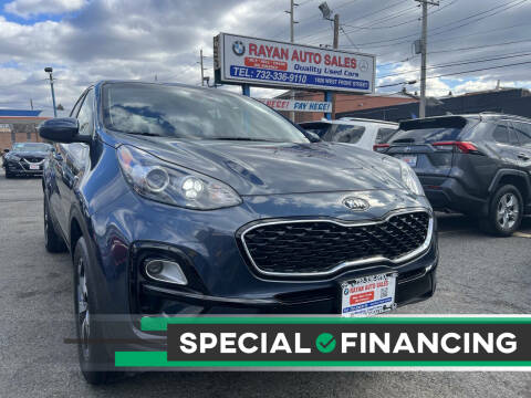 2021 Kia Sportage for sale at Rayan Auto Sales in Plainfield NJ