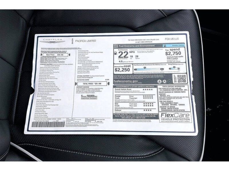 2026 Chrysler Pacifica Limited