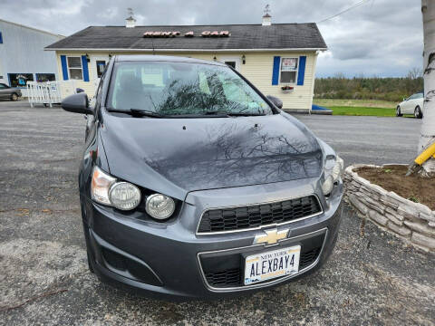 2013 Chevrolet Sonic for sale at Alex Bay Rental Car and Truck Sales in Alexandria Bay NY