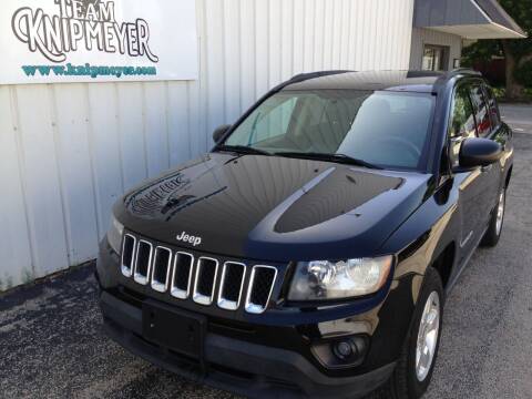 2014 Jeep Compass for sale at Team Knipmeyer in Beardstown IL