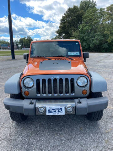 2010 Jeep Wrangler Unlimited for sale at Tony's Wholesale LLC in Ashland OH