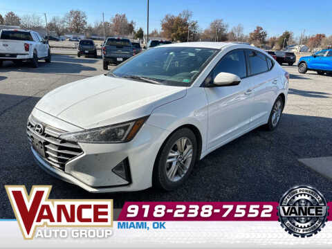 2019 Hyundai Elantra for sale at Vance Fleet Services in Guthrie OK