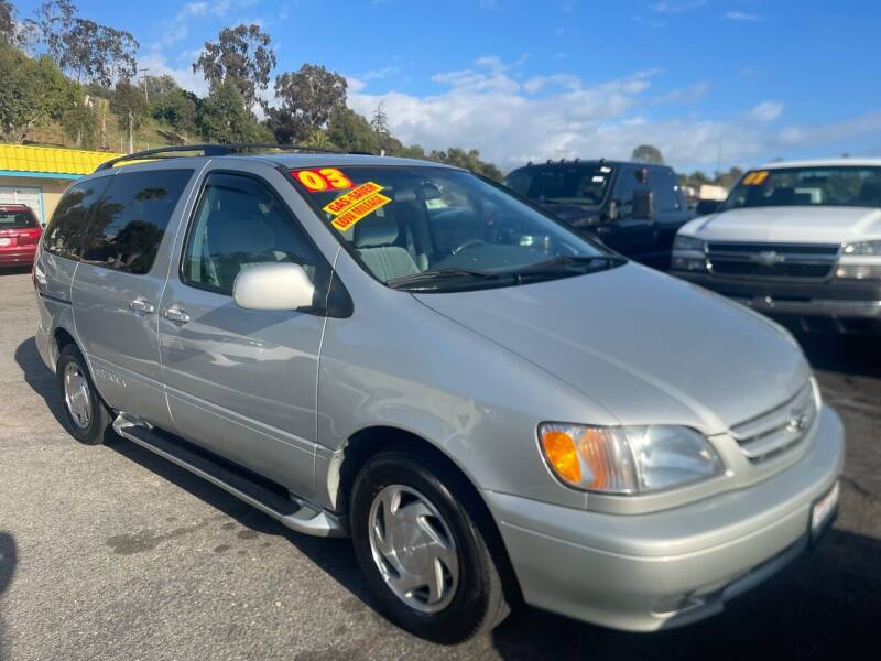 2003 Toyota Sienna for sale at 1 NATION AUTO GROUP in Vista CA