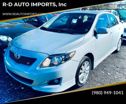 2010 Toyota Corolla for sale at R-D AUTO IMPORTS, Inc in Charlotte NC