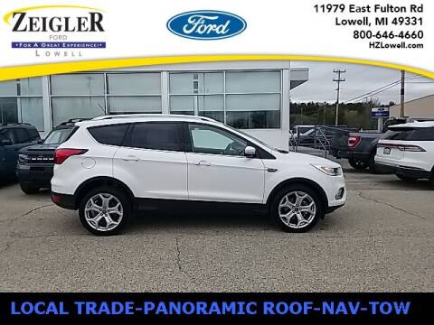 2019 Ford Escape for sale at Zeigler Ford of Plainwell- Jeff Bishop in Plainwell MI