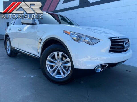 2014 Infiniti QX70 for sale at Auto Republic Fullerton in Fullerton CA