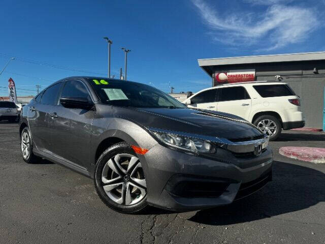 2016 Honda Civic for sale at Cornerstone Auto Sales in Tucson AZ