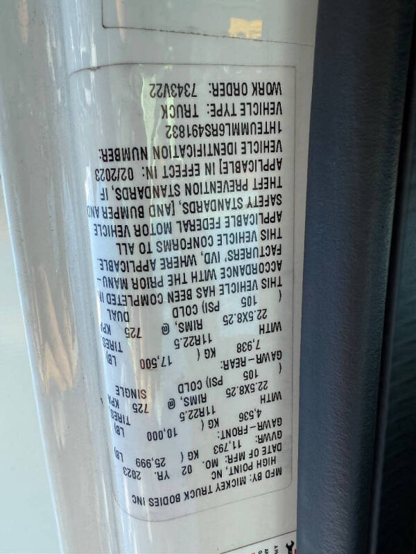 2024 International MV607