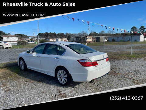 2014 Honda Accord for sale at Rheasville Truck & Auto Sales in Roanoke Rapids NC