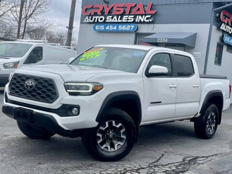2020 Toyota Tacoma for sale at Crystal Auto Sales Inc in Nashville TN