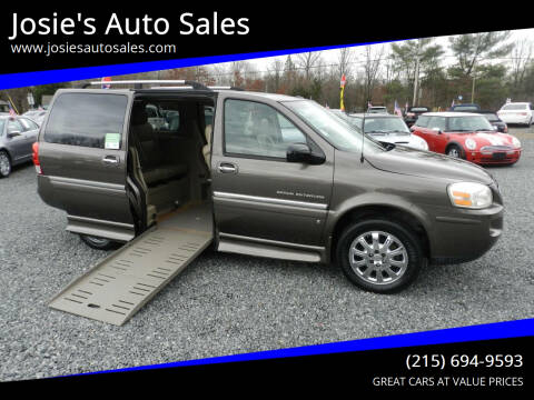 2007 Buick Terraza for sale at Josie's Auto Sales in Gilbertsville PA