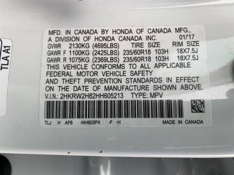 2017 Honda CR-V EX-L