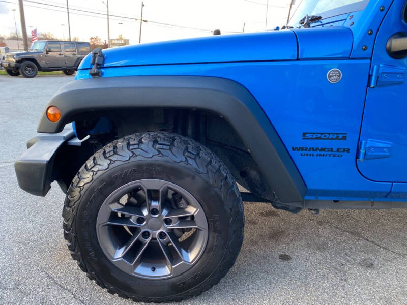 2015 Jeep Wrangler Unlimited Sport