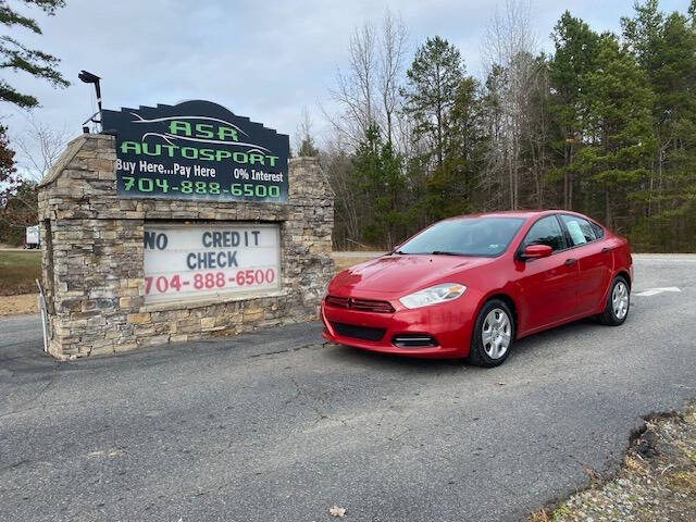 2013 Dodge Dart for sale at ASR Autosport Inc. in Midland NC