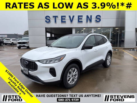 2025 Ford Escape for sale at STEVENS FORD in Enid OK