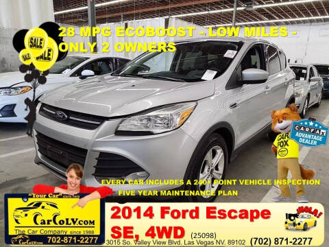 2014 Ford Escape for sale at The Car Company in Las Vegas NV