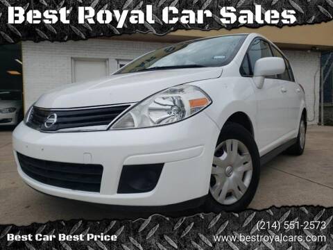 2012 Nissan Versa for sale at Best Royal Car Sales in Dallas TX
