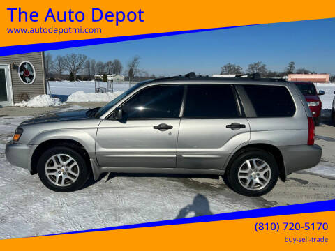 2005 Subaru Forester for sale at The Auto Depot in Mount Morris MI