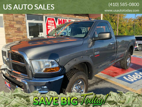 2010 Dodge Ram Pickup 2500 for sale at US AUTO SALES in Baltimore MD