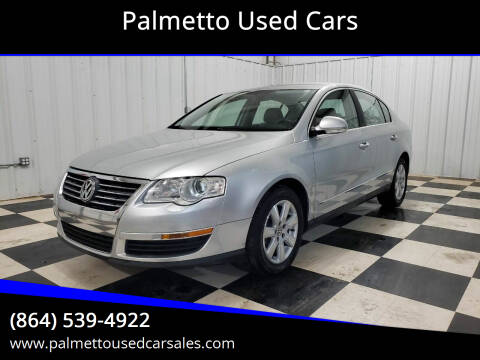 2007 Volkswagen Passat for sale at Palmetto Used Cars in Piedmont SC