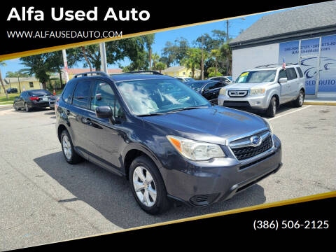 2014 Subaru Forester for sale at Alfa Used Auto in Holly Hill FL