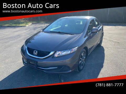 2013 Honda Civic for sale at Boston Auto Cars in Dedham MA