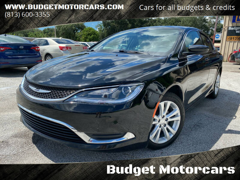 2015 Chrysler 200 for sale at Budget Motorcars in Tampa FL
