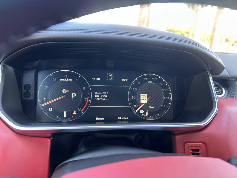 2016 Land Rover Range Rover Sport SVR