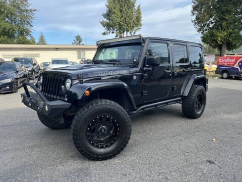 2017 Jeep Wrangler Unlimited for sale at Mudarri Motorsports in Kirkland WA