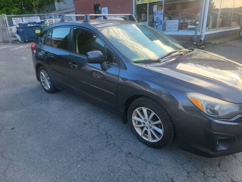 2013 Subaru Impreza for sale at Emory Street Auto Sales and Service in Attleboro MA