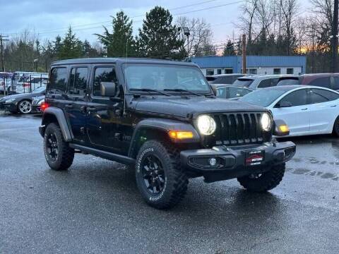 2021 Jeep Wrangler Unlimited for sale at LKL Motors in Puyallup WA