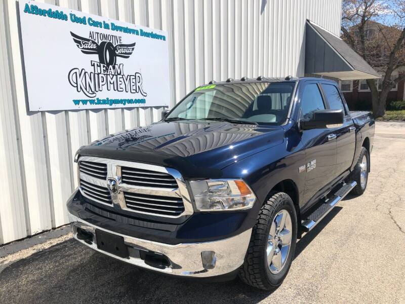 2013 RAM 1500 for sale at Team Knipmeyer in Beardstown IL