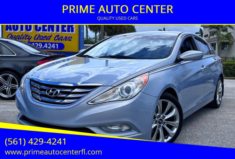 2013 Hyundai Sonata for sale at PRIME AUTO CENTER in Palm Springs FL