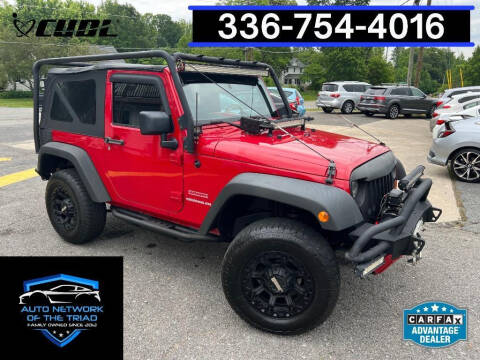 2010 Jeep Wrangler for sale at Auto Network of the Triad in Walkertown NC