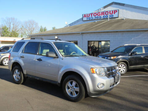 2012 Ford Escape for sale at AUTOGROUP in Manassas VA