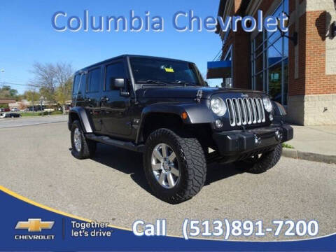 2017 Jeep Wrangler Unlimited for sale at COLUMBIA CHEVROLET in Cincinnati OH