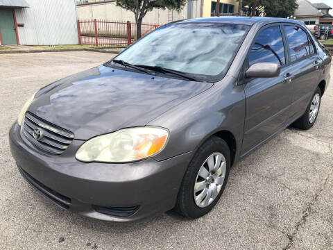 2003 Toyota Corolla for sale at EZ Buy Auto Center in San Antonio TX