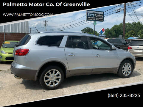 2009 Buick Enclave for sale at Palmetto Motor Co. of Greenville in Greenville SC