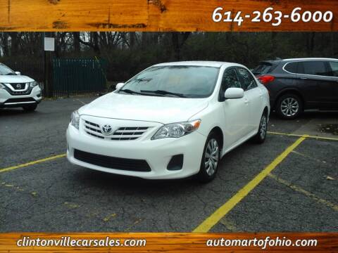 2013 Toyota Corolla for sale at Clintonville Car Sales - AutoMart of Ohio in Columbus OH